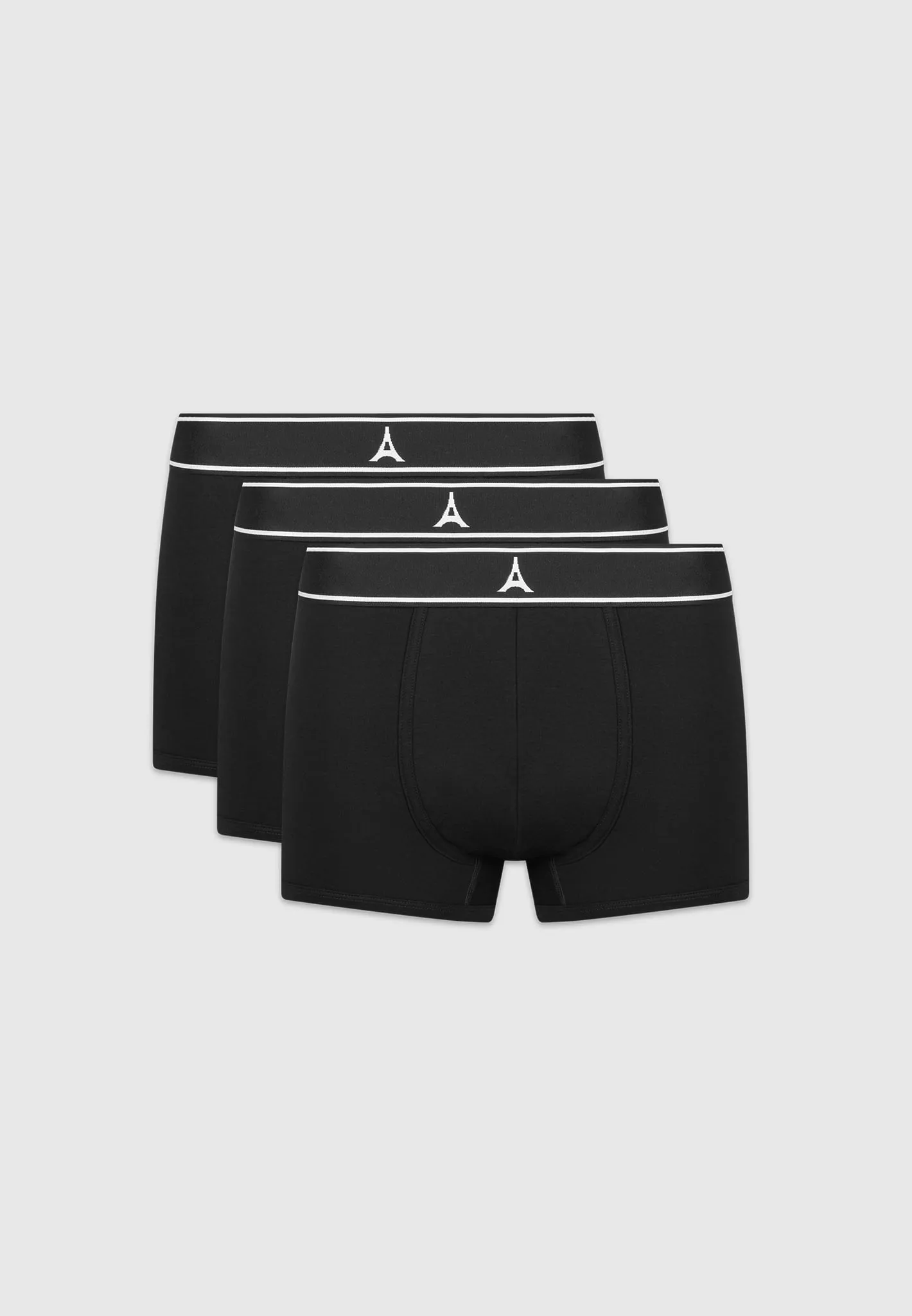 L'Eiffel Boxers Pack of 3 - Black sold by Maniere De Voir