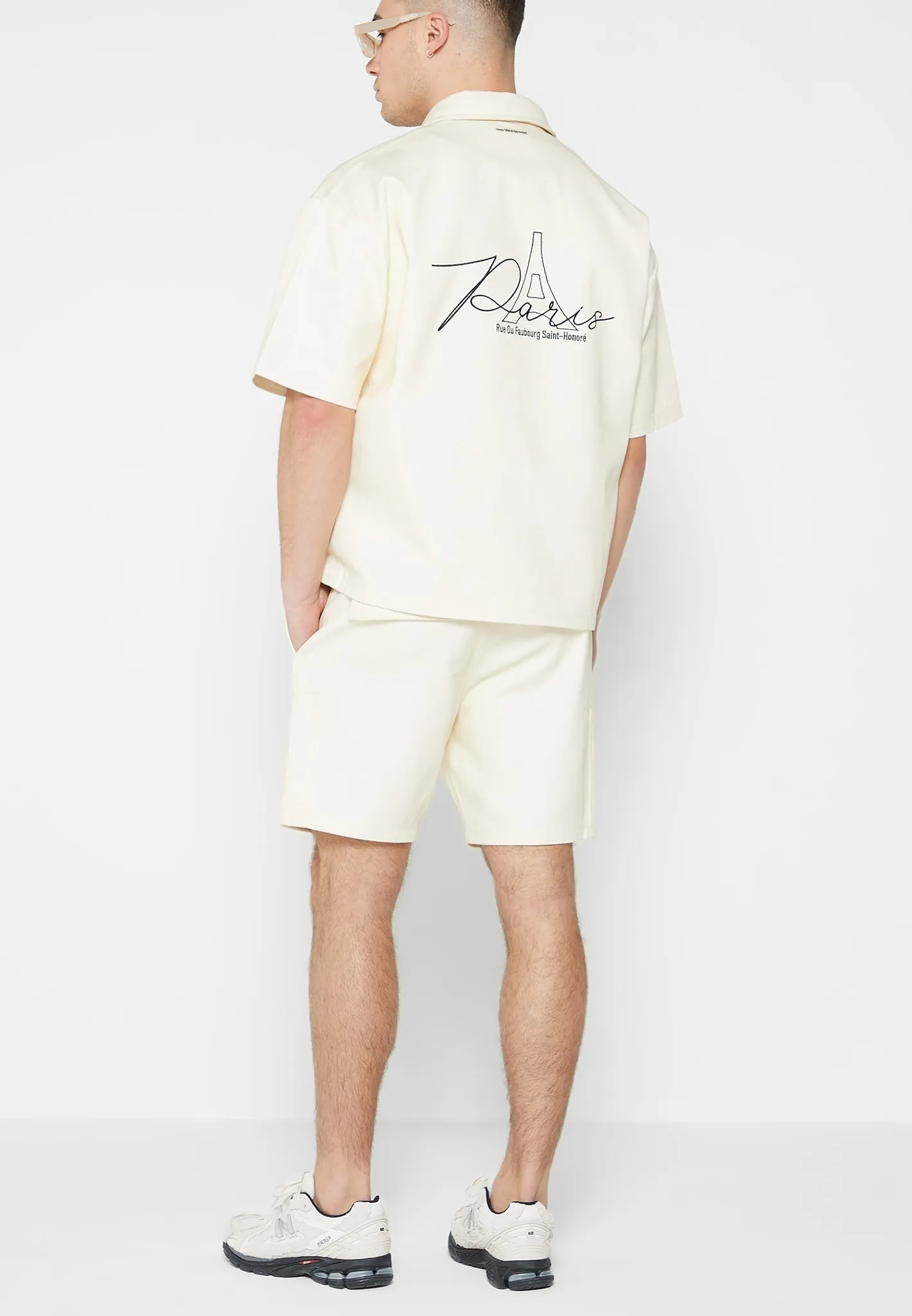 Eiffel Twill Shirt - Cream sold by Maniere De Voir product image thumbnail 3