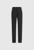 Rhinestone Tailored Straight Leg Trousers - Black sold by Maniere De Voir