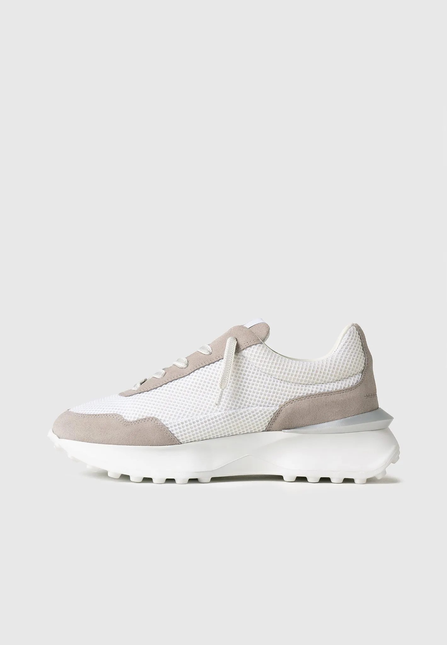 L’Artiste - Runner - White/Beige sold by Maniere De Voir