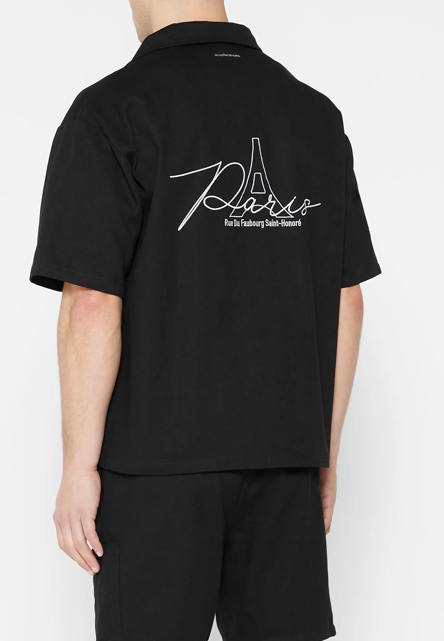 Eiffel Twill Shirt - Black sold by Maniere De Voir product image thumbnail 2