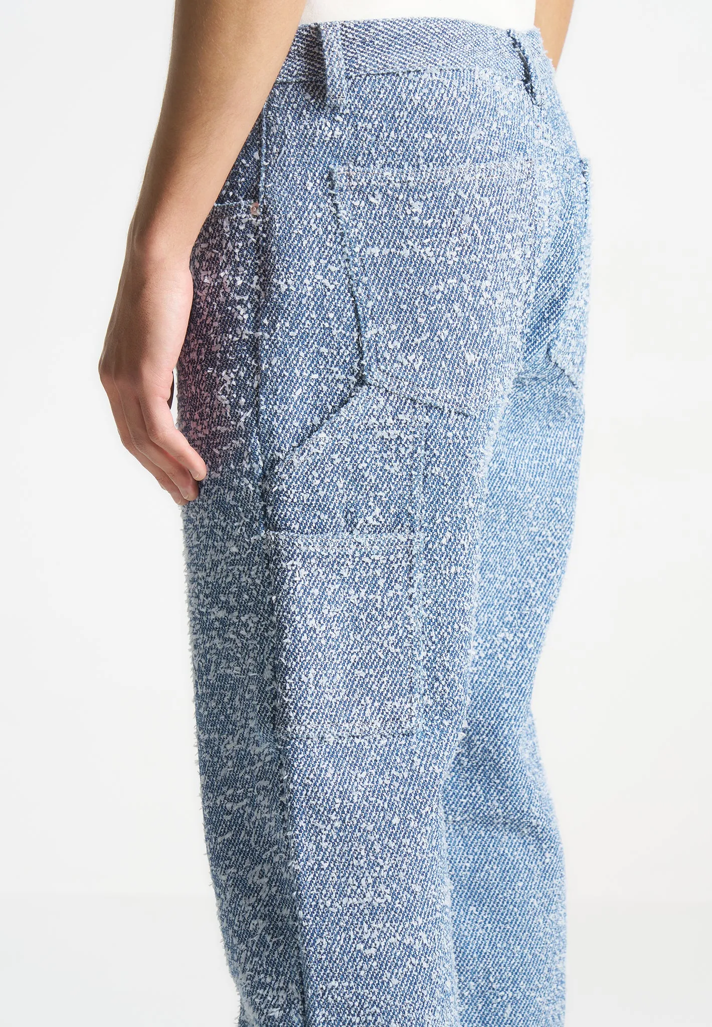 Boucle Carpenter Jean - Blue sold by Maniere De Voir product image thumbnail 5