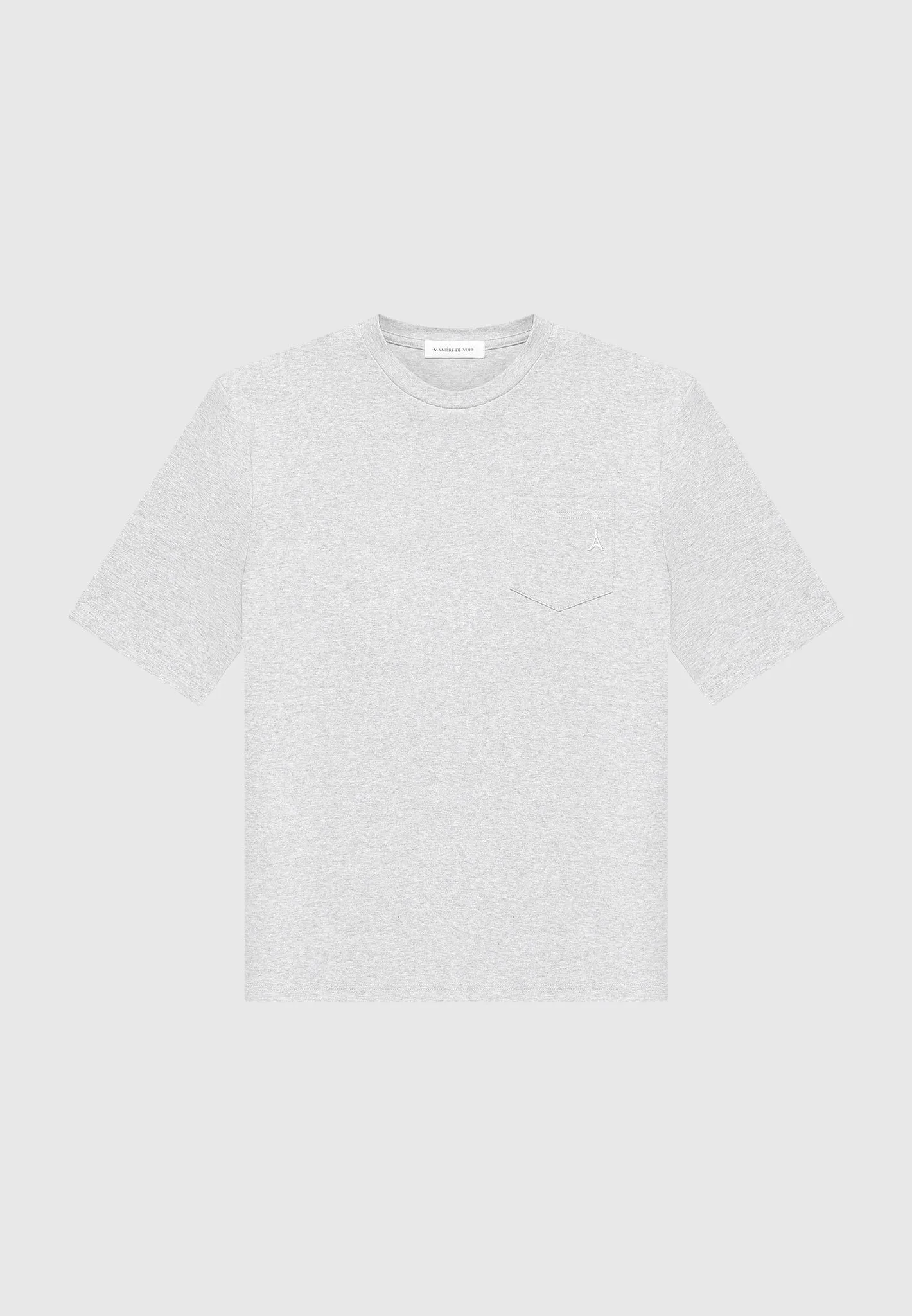 Antoine - Relaxed Fit T-Shirt - Grey sold by Maniere De Voir product image thumbnail 2