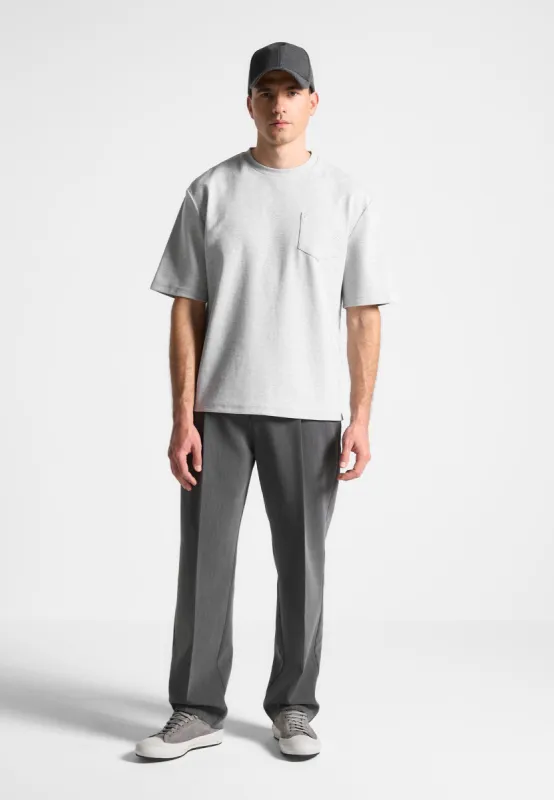 Antoine - Relaxed Fit T-Shirt - Grey sold by Maniere De Voir