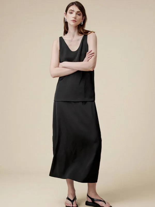 Amoretu 85% Acetate Satin Casual 2 Piece Set sold by Amoretu