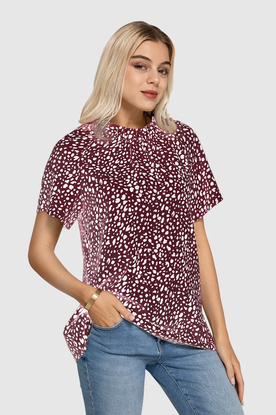 Leopard print Trendy Blouse sold by Amoretu product image thumbnail 5