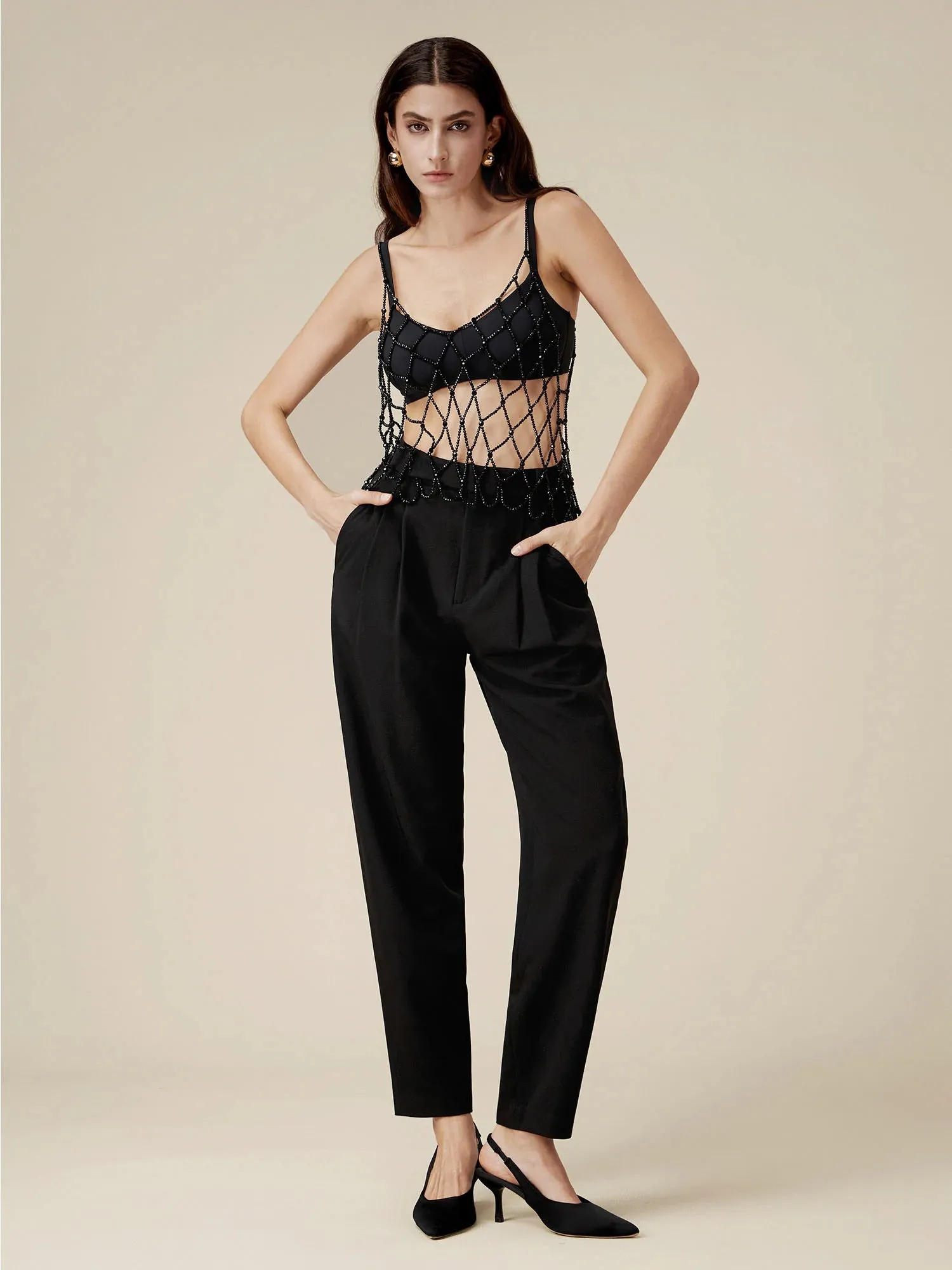 Amoretu Handmade Beaded Camisole Top sold by Amoretu product image thumbnail 2