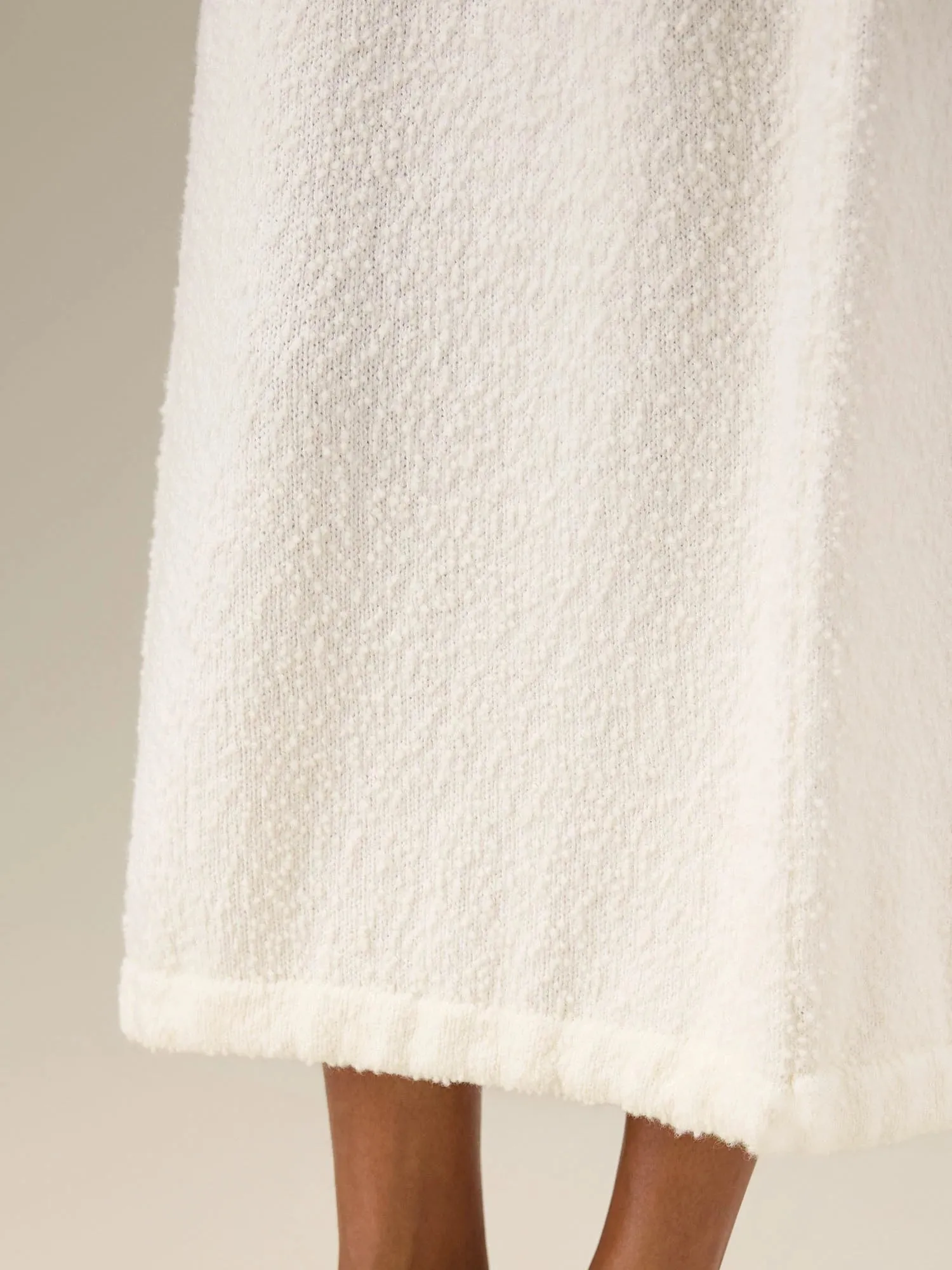 Amoretu Wool Elastic Waist Drawstring Knitted Casual Skirt sold by Amoretu product image thumbnail 5