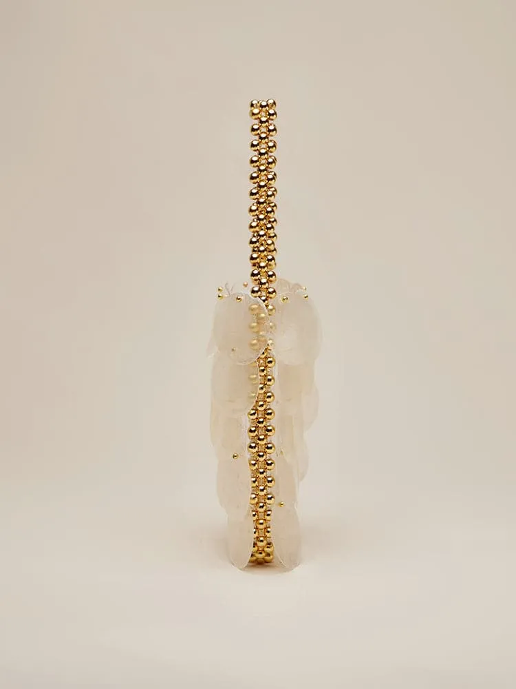 Handmade Woven Shell Handbag sold by Amoretu product image thumbnail 3