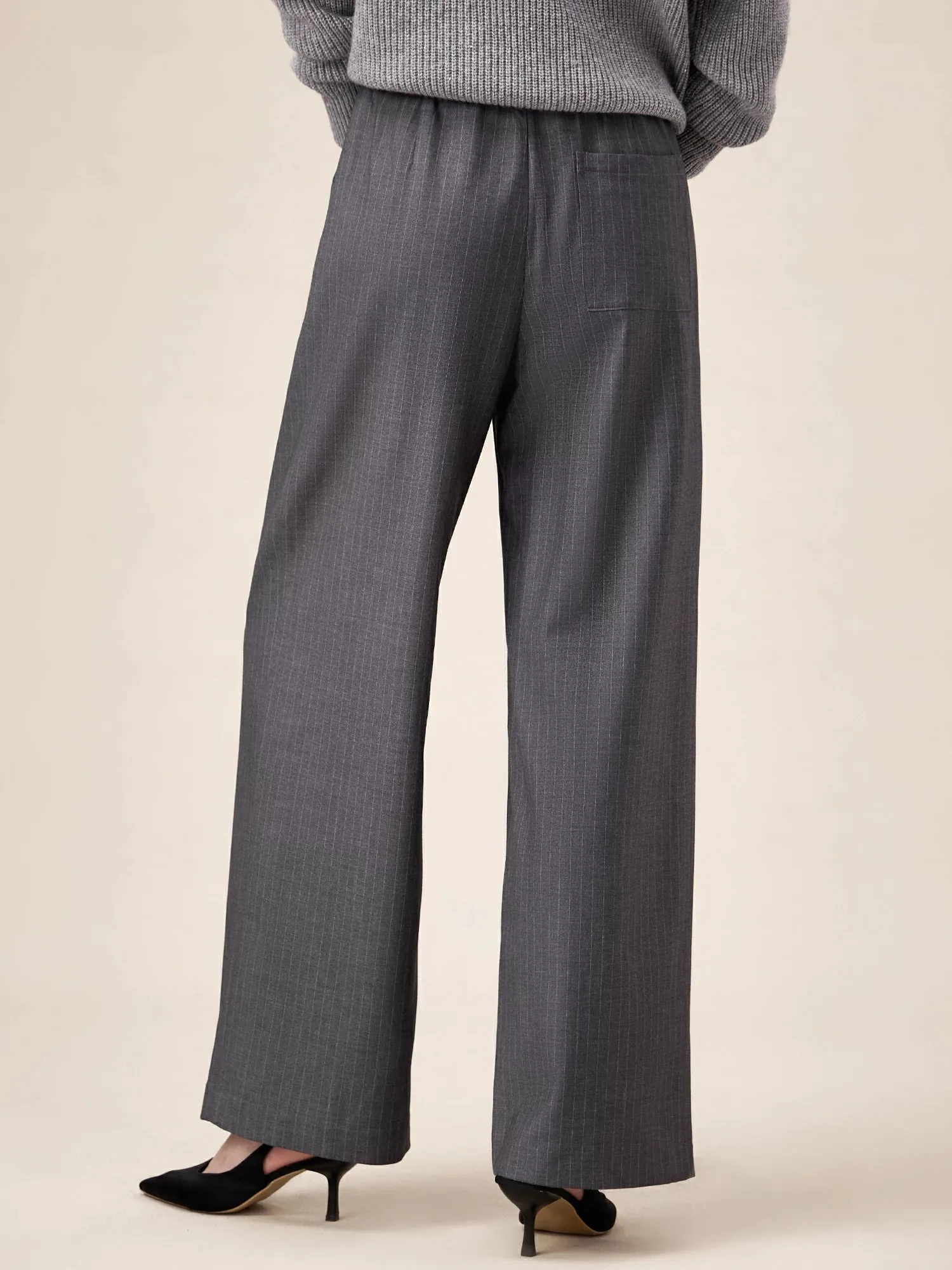 Amoretu Women's Waist Colorblock Straight-Leg Pant sold by Amoretu product image thumbnail 4