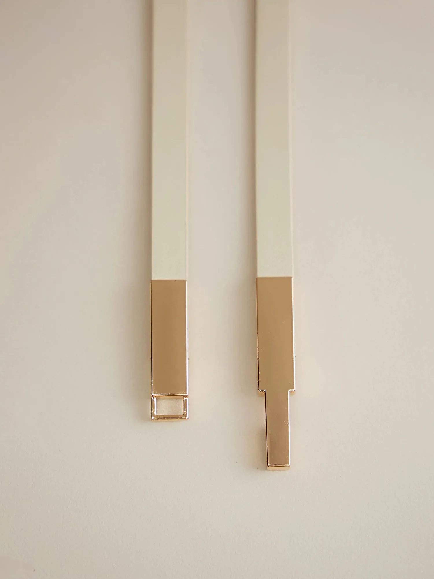 Amoretu Women's Leather Adjustable Vintage Thin Waist Belt With Gold Buckle sold by Amoretu product image thumbnail 5