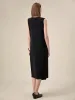 Amoretu Lyocell Faux Two-Piece Sleeveless Maxi Dress sold by Amoretu