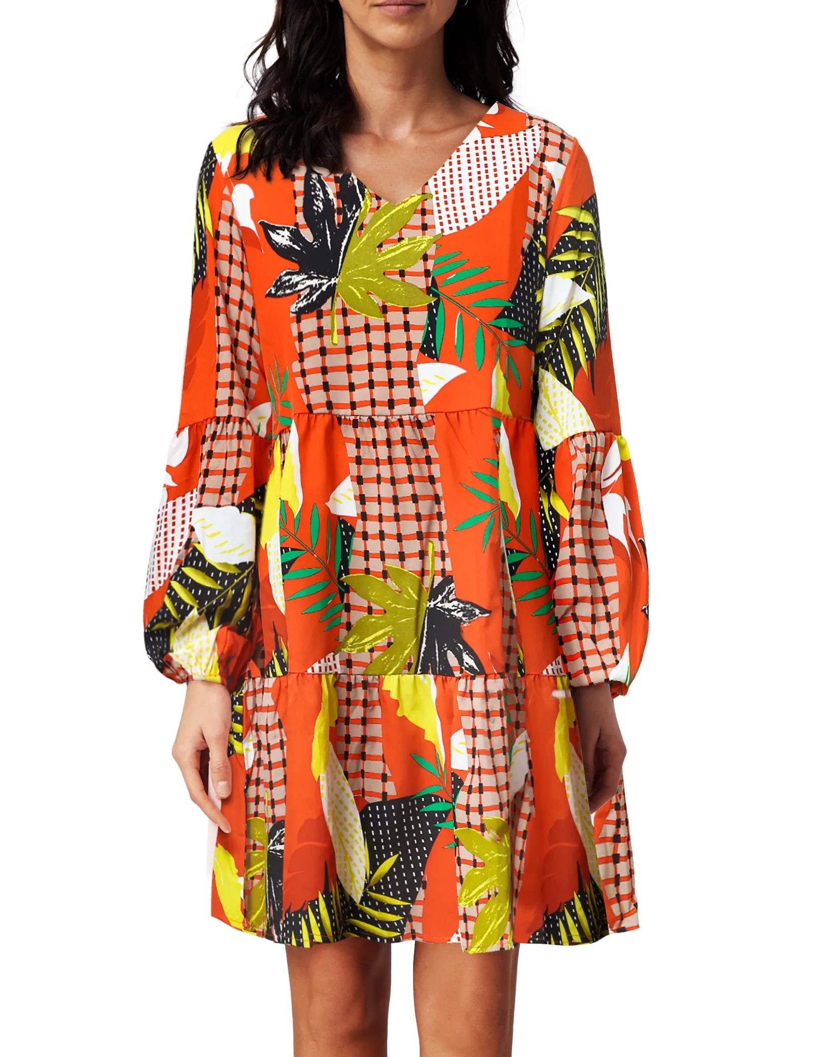 Rainfall -Floral Print Dress sold by Amoretu product image thumbnail 5