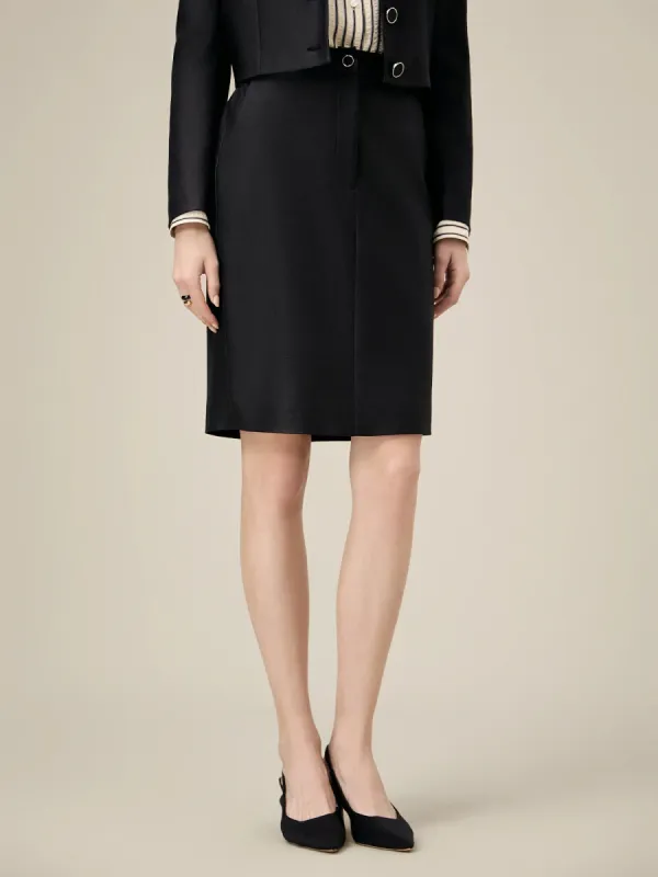 Amoretu Women's Elastic Waist Stretch Straight Skirt sold by Amoretu