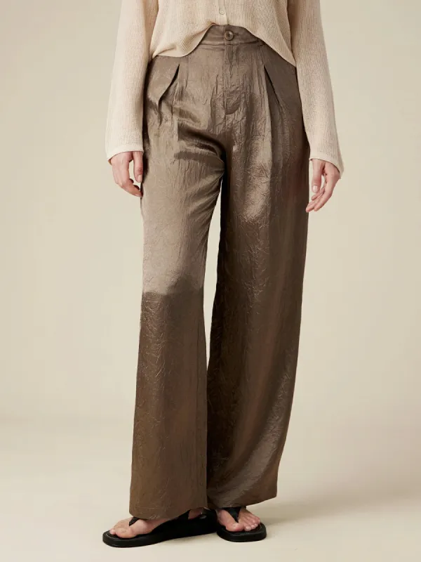 Amoretu 100% Acetate Wide Leg Pants sold by Amoretu