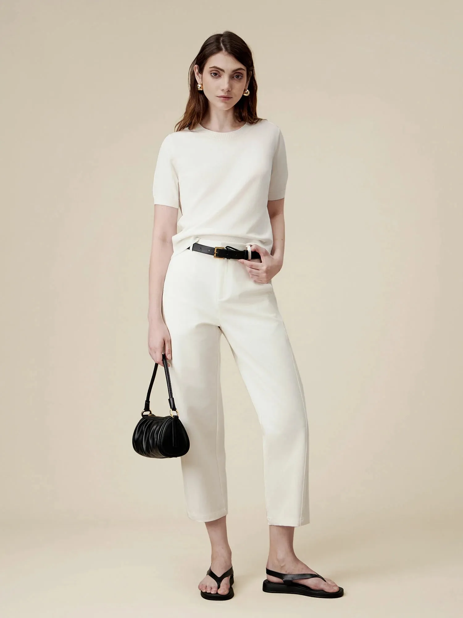 Amoretu Lyocell Lightweight Knit Top sold by Amoretu product image thumbnail 4