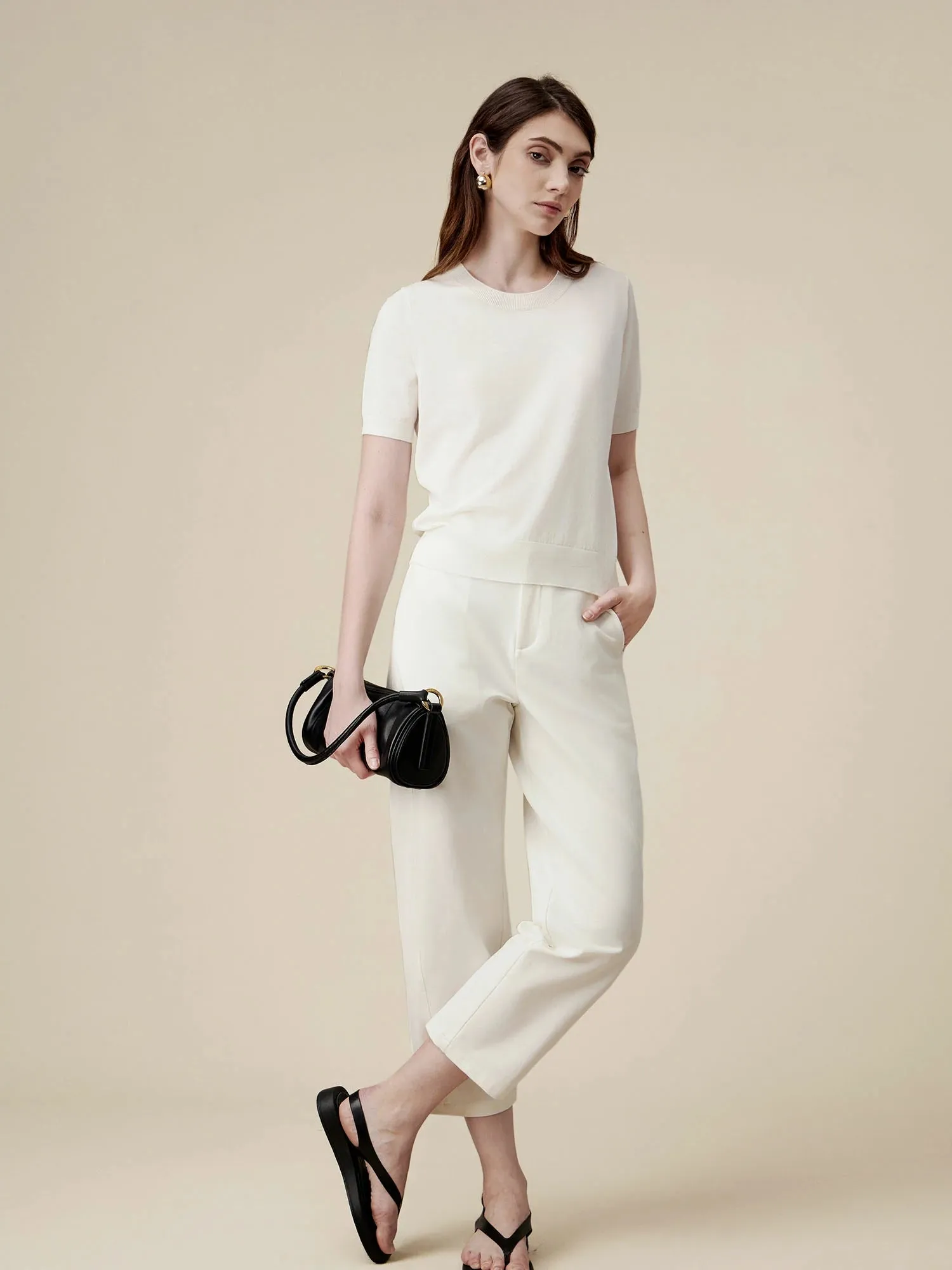 Amoretu Lyocell Lightweight Knit Top sold by Amoretu product image thumbnail 3