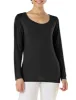 95% Cotton Scoop Neck T Shirt sold by Amoretu