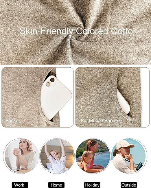 35% Cotton with Pocket Crew Neck Casual T Shirt sold by Amoretu product image thumbnail 4