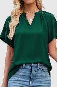 Elegant Chiffon Blouse sold by Amoretu