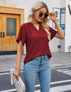 Elegant Chiffon Blouse sold by Amoretu