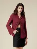 Amoretu Silk Long Sleeve Blouse Top sold by Amoretu
