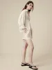 Amoretu Linen &Cotton Lace-Up Casual Shorts sold by Amoretu