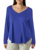 Plus Size Long Sleeve T Shirt sold by Amoretu