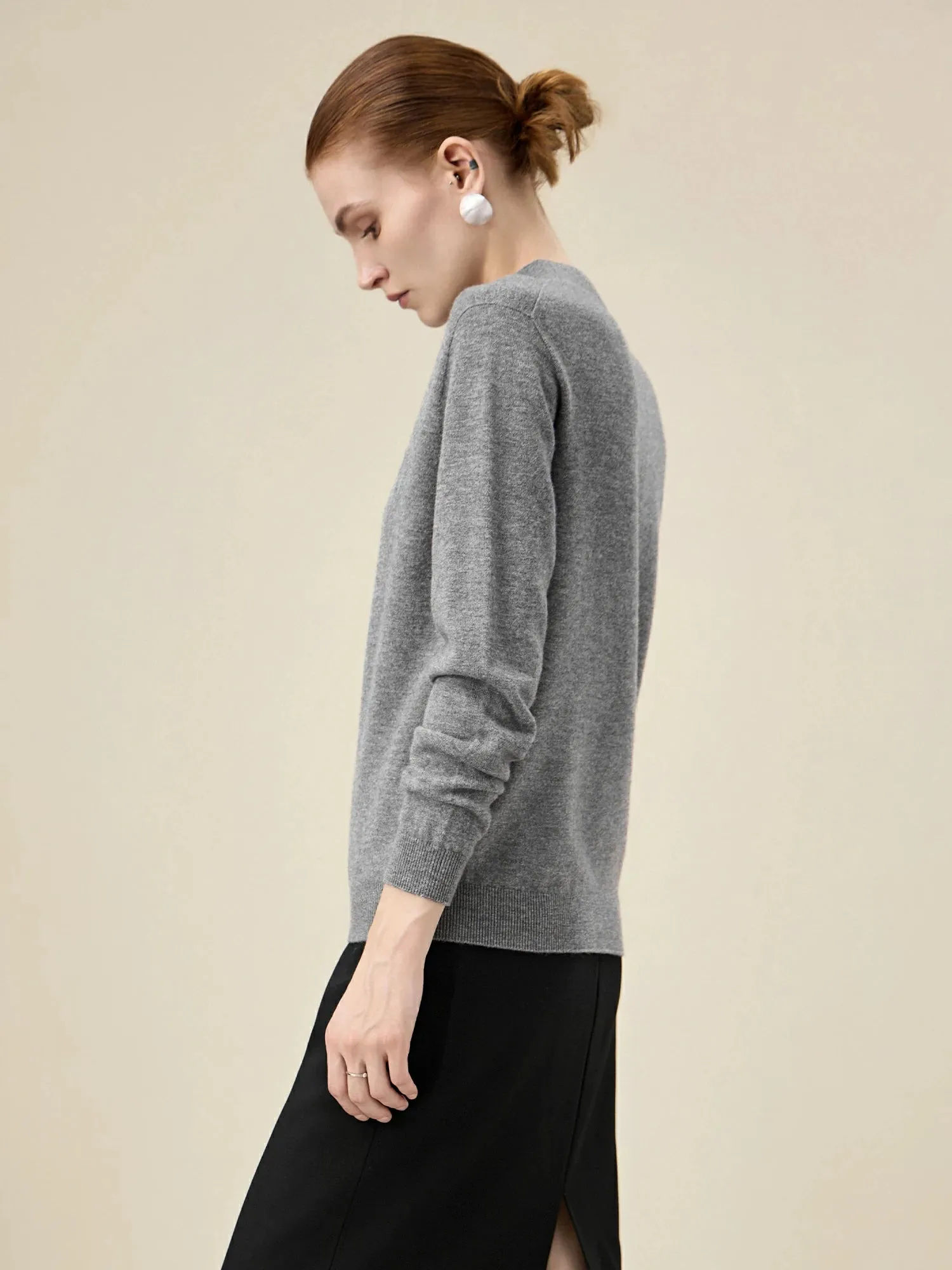 Amoretu Women's 100% Wool Half Turtleneck Knitted Sweater sold by Amoretu product image thumbnail 5