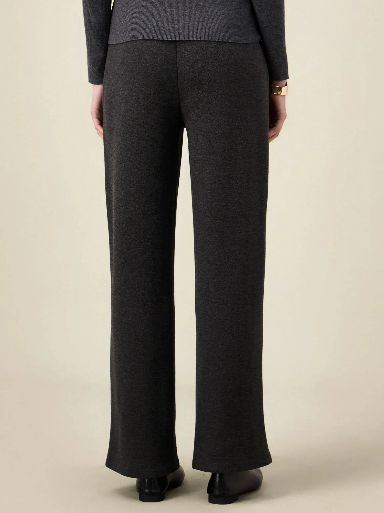 Amoretu Women's Elastic Waist Stretch Knit Pants sold by Amoretu product image thumbnail 4