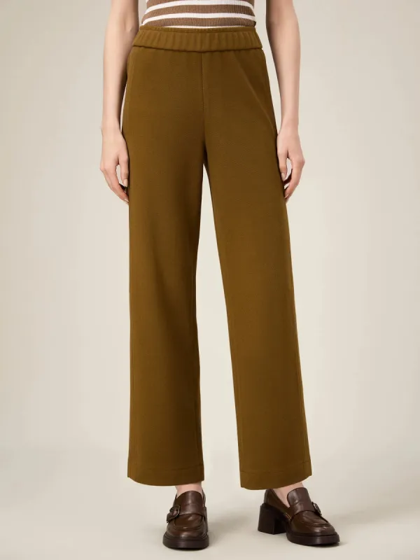 Amoretu Women's Pleated Waist Wide-Leg Pants sold by Amoretu