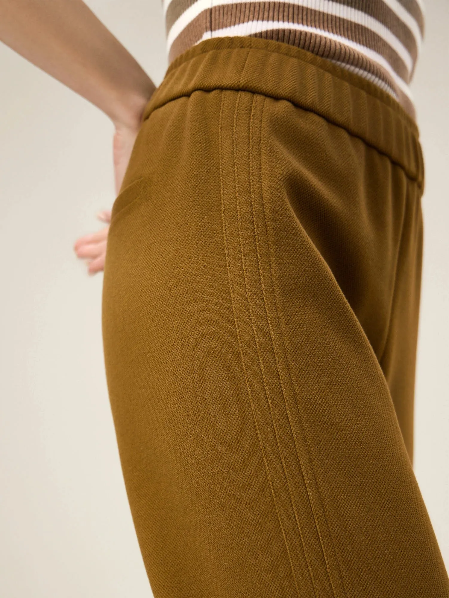 Amoretu Women's Pleated Waist Wide-Leg Pants sold by Amoretu product image thumbnail 5