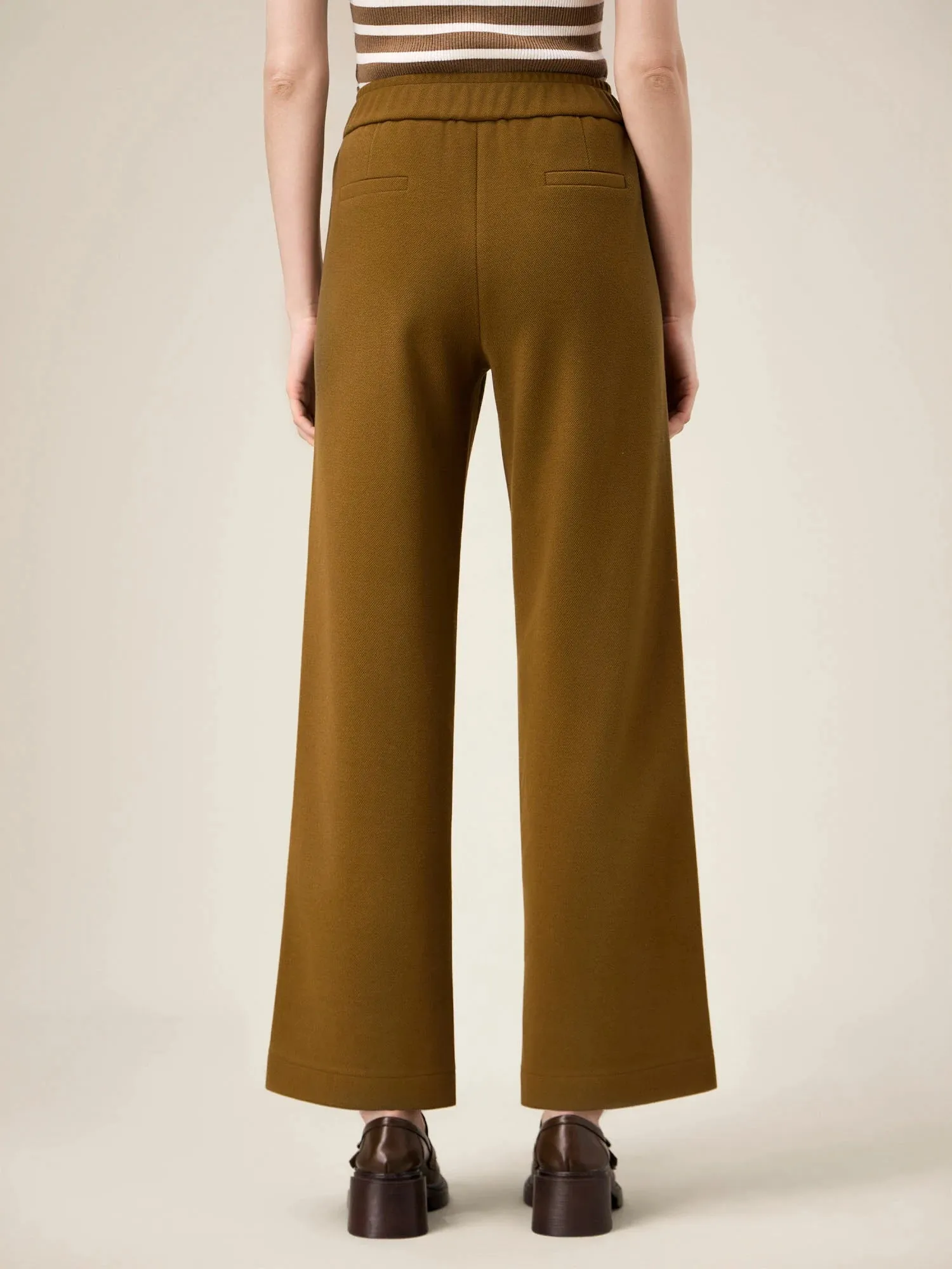 Amoretu Women's Pleated Waist Wide-Leg Pants sold by Amoretu product image thumbnail 4