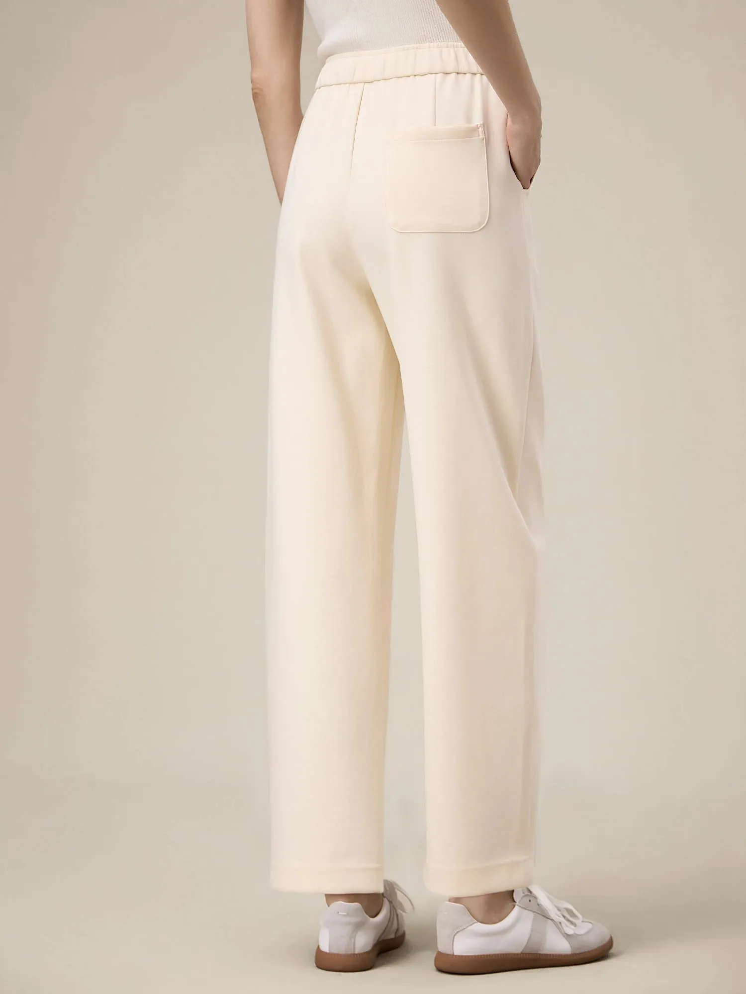 Amoretu Women's Cotton Elastic Waist Drawstring Loose Pants sold by Amoretu product image thumbnail 4