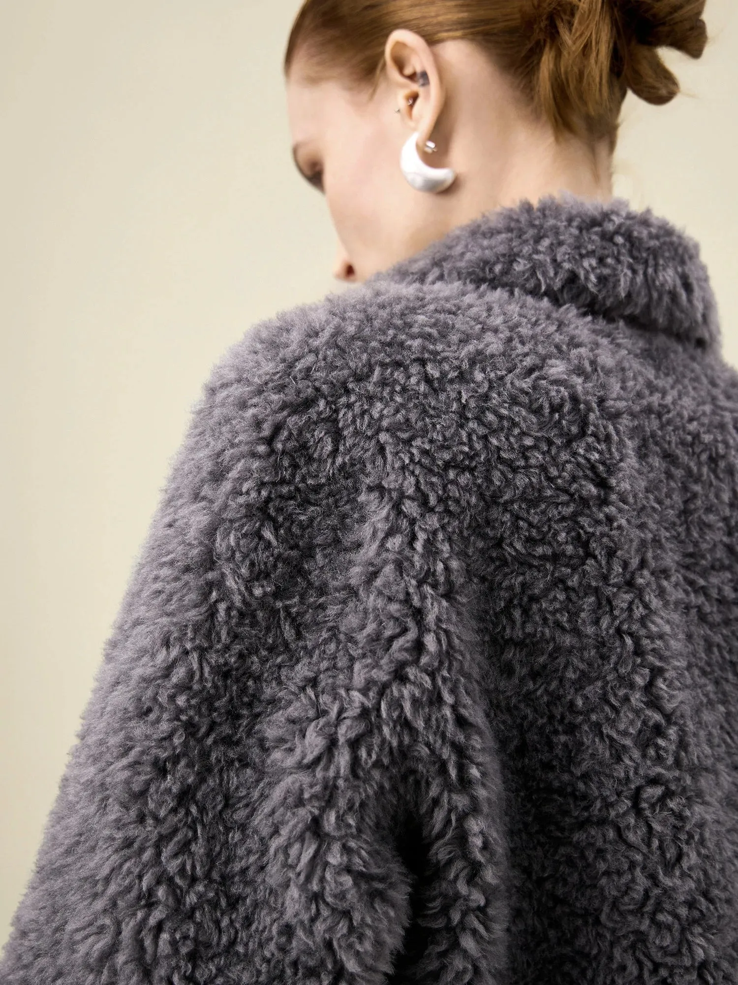 Amoretu Women's 100% Wool Notch Lapel Double-Breasted Coat sold by Amoretu product image thumbnail 5