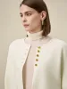 Amoretu Women's Wool Round Neck Long Sleeve Cardigan sold by Amoretu