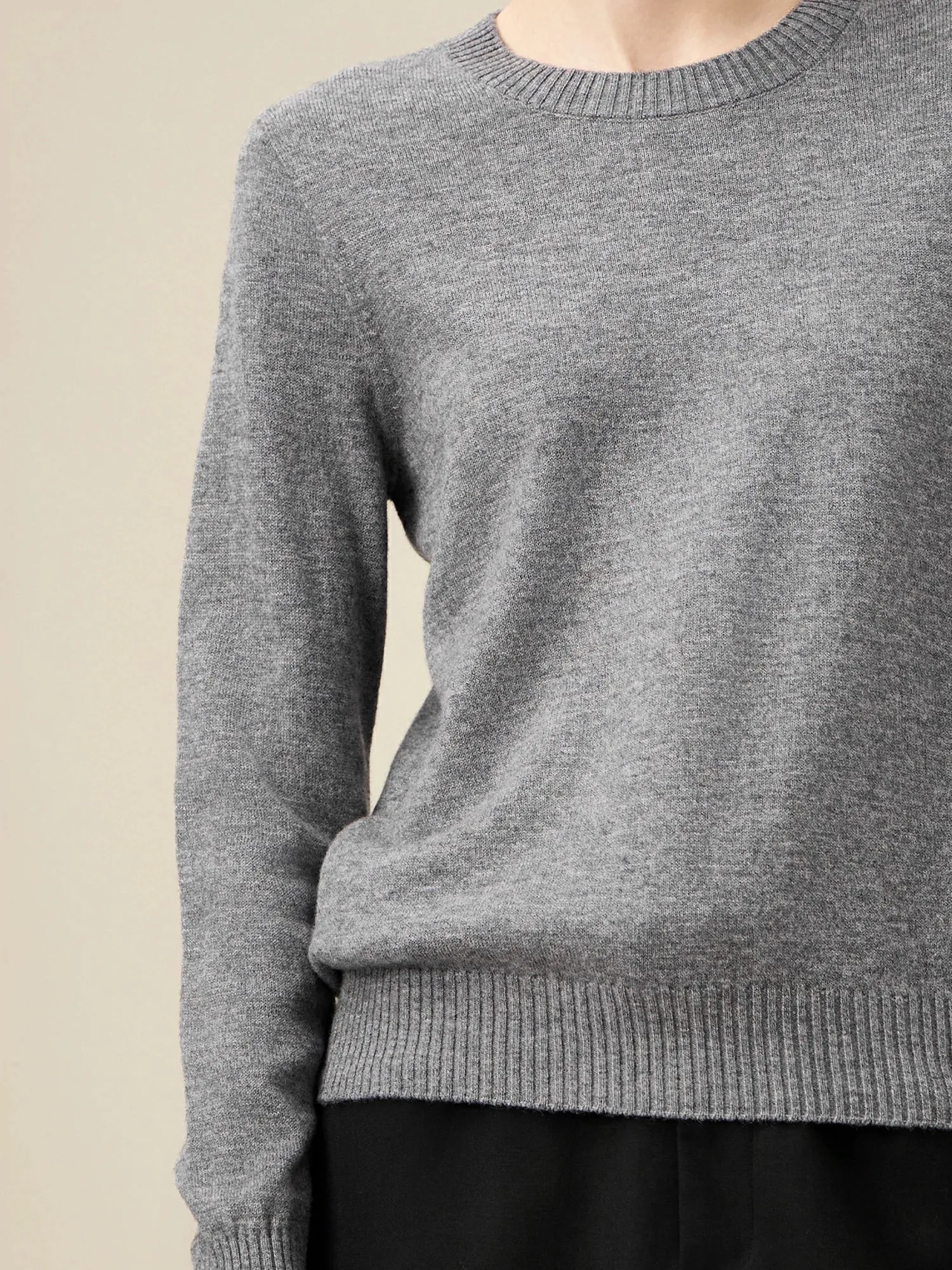 Amoretu Women's 100% Wool Long Sleeve Knitted Sweater sold by Amoretu product image thumbnail 5