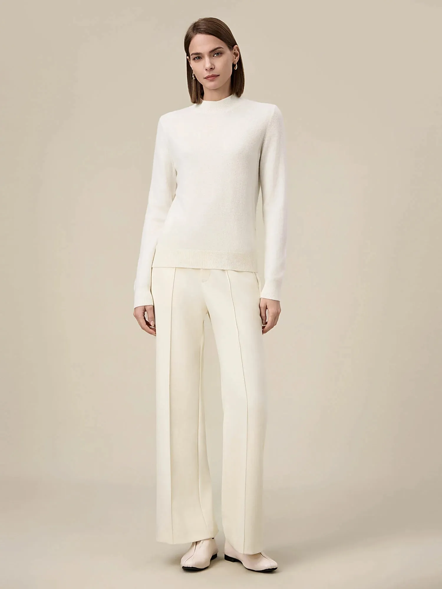 (FINAL SALE)Women's 90% Wool Long Sleeve Knit Sweater sold by Amoretu product image thumbnail 2