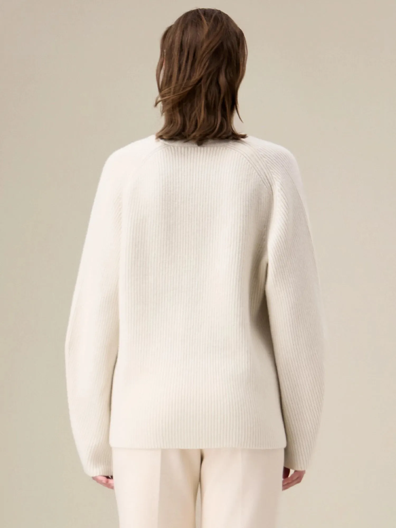 Amoretu 100% Wool Sweater Lyocell Straight Pants 2 Piece Set sold by Amoretu product image thumbnail 4