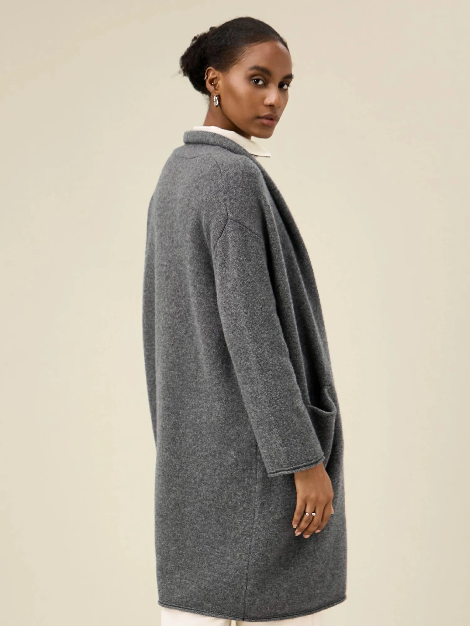 Amoretu Wool Knit Cardigan Knit Pants 2PCS Sets sold by Amoretu product image thumbnail 3