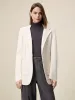 Amoretu Cotton & Wool Knit Blazer Straight Pants 2PCS Sets sold by Amoretu