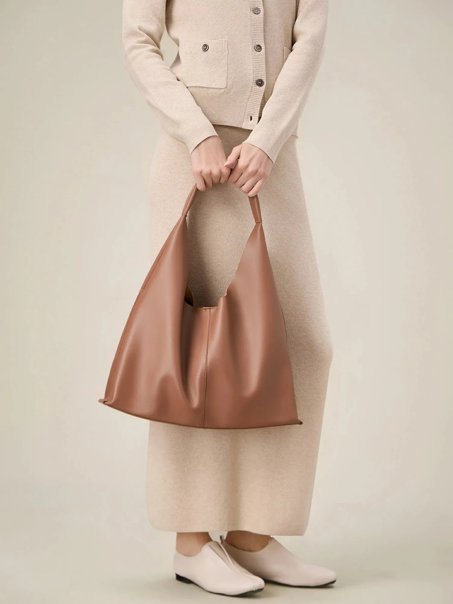 Amoretu Women’s Leather Soft Three-Dimensional Tote Bag sold by Amoretu product image thumbnail 2