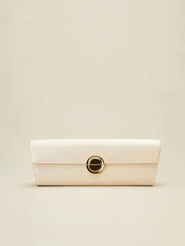 Amoretu Women’s Leather Metal Lock Baguette Bag sold by Amoretu