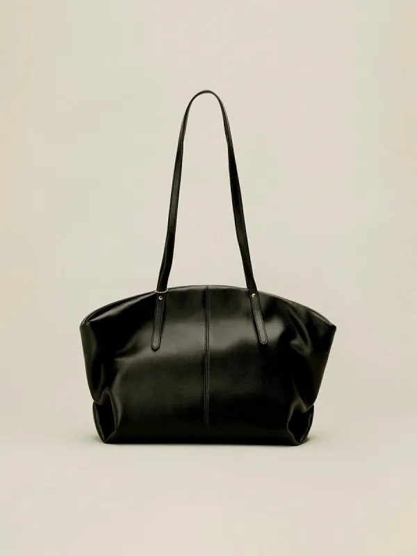 Amoretu Cowhide Minimalist Thin Strap Tote Bag sold by Amoretu
