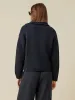 Amoretu 64% Wool Lapel Long Sleeve Zip-Up Knit Cardigan sold by Amoretu