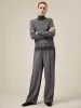 Amoretu Women's Wool Loose Straight Pants sold by Amoretu