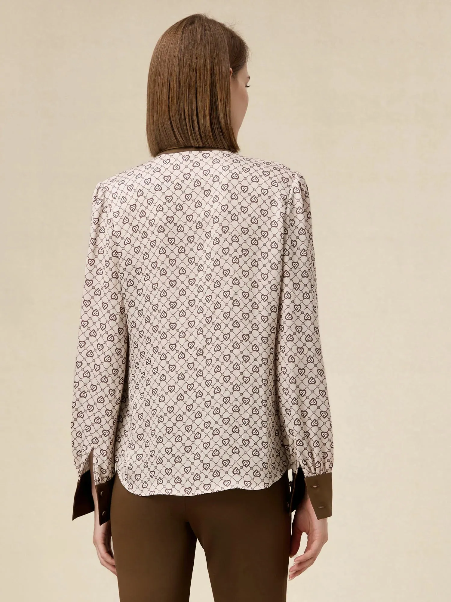 Amoretu Chic Flare & Print Ensemble 2PCS Sets sold by Amoretu product image thumbnail 3