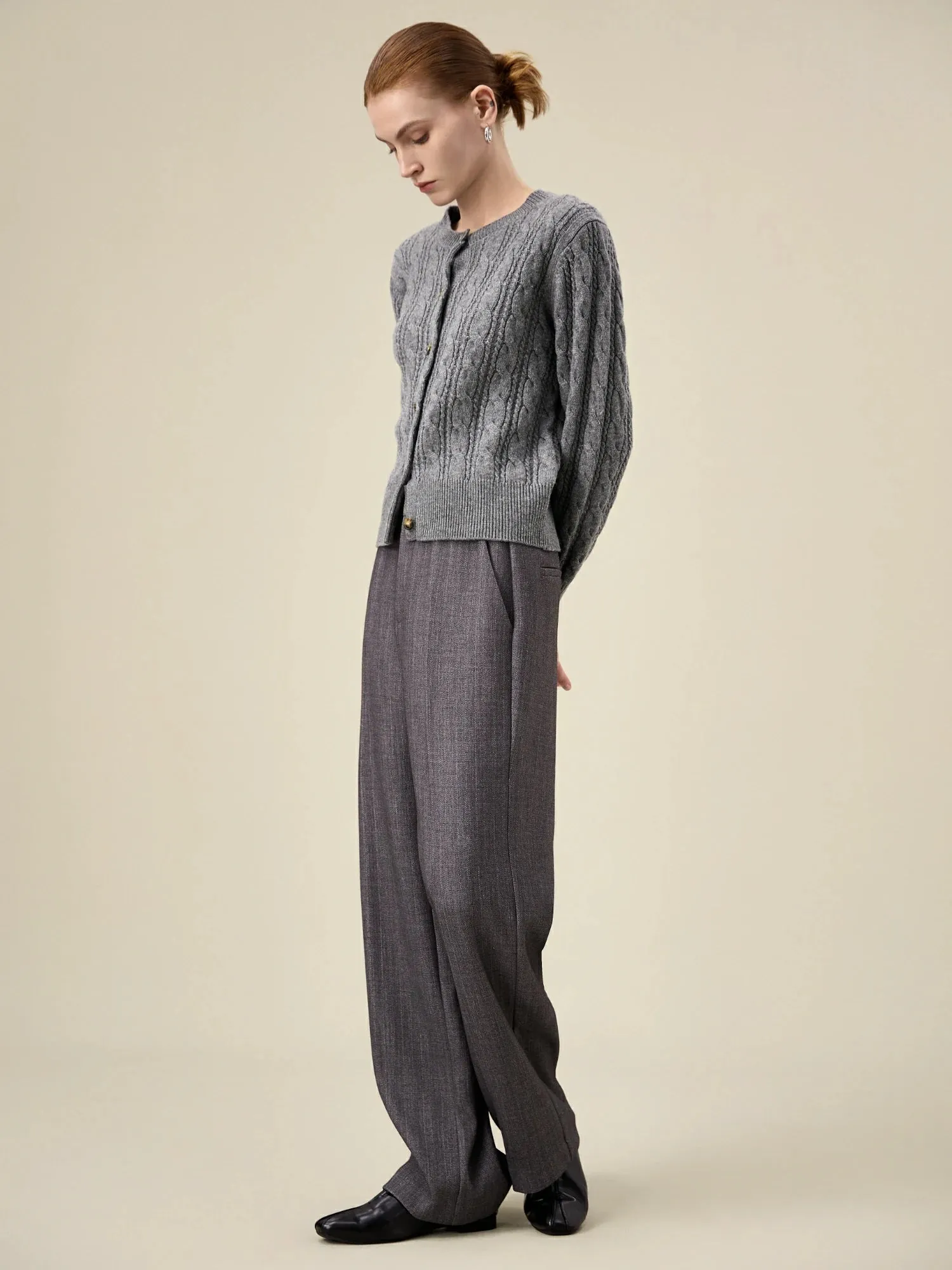 Amoretu Effortless Wool Style Ensemble 2PCS Sets sold by Amoretu