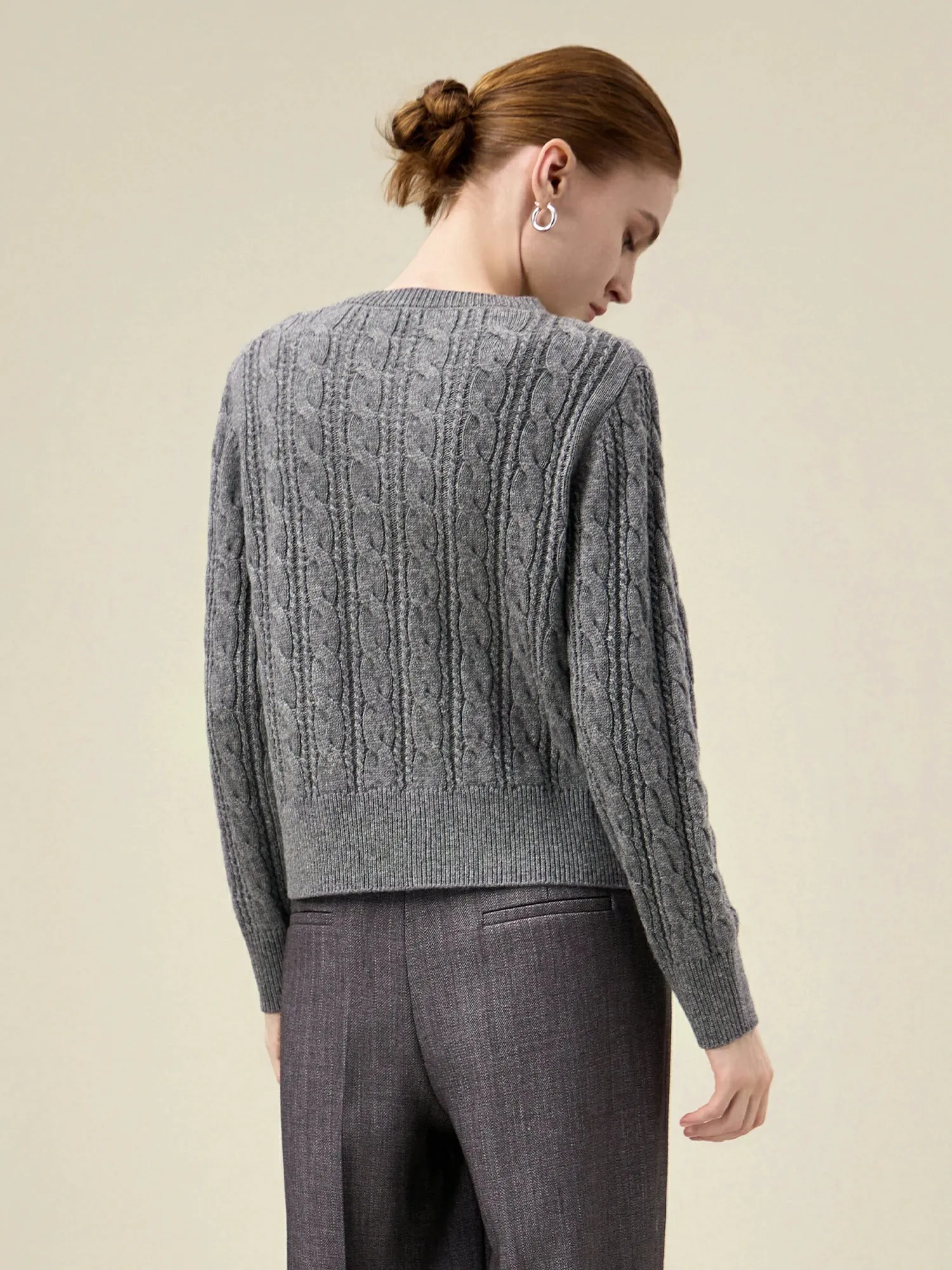 Amoretu Effortless Wool Style Ensemble 2PCS Sets sold by Amoretu product image thumbnail 3