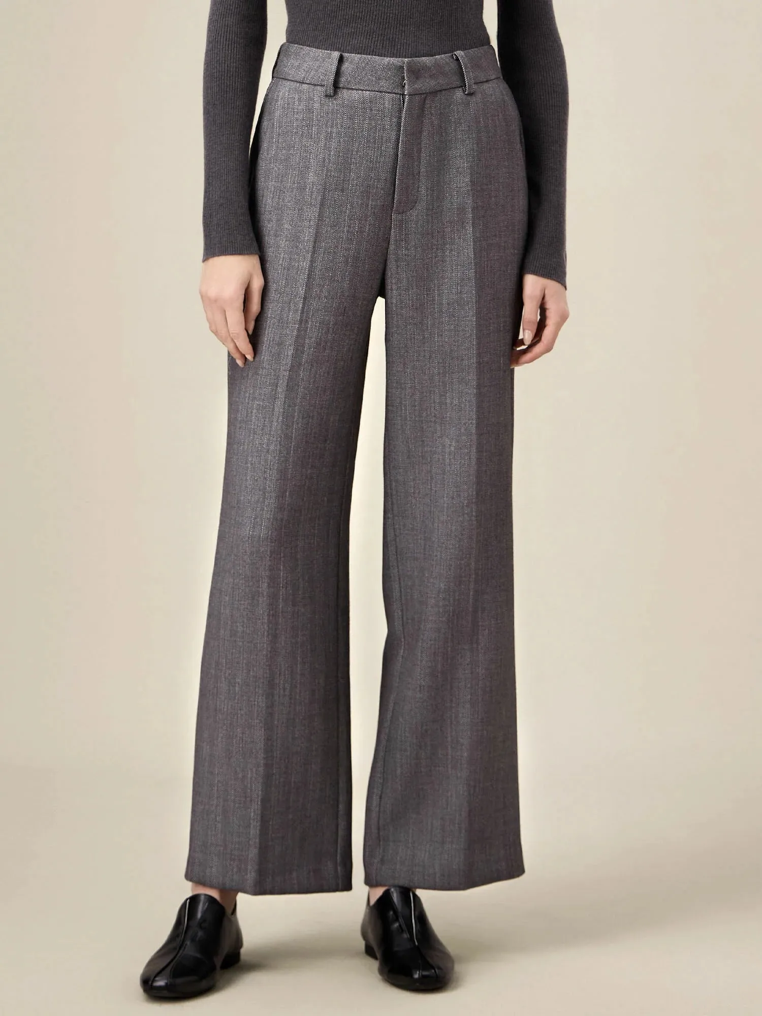 Amoretu Effortless Wool Style Ensemble 2PCS Sets sold by Amoretu product image thumbnail 4